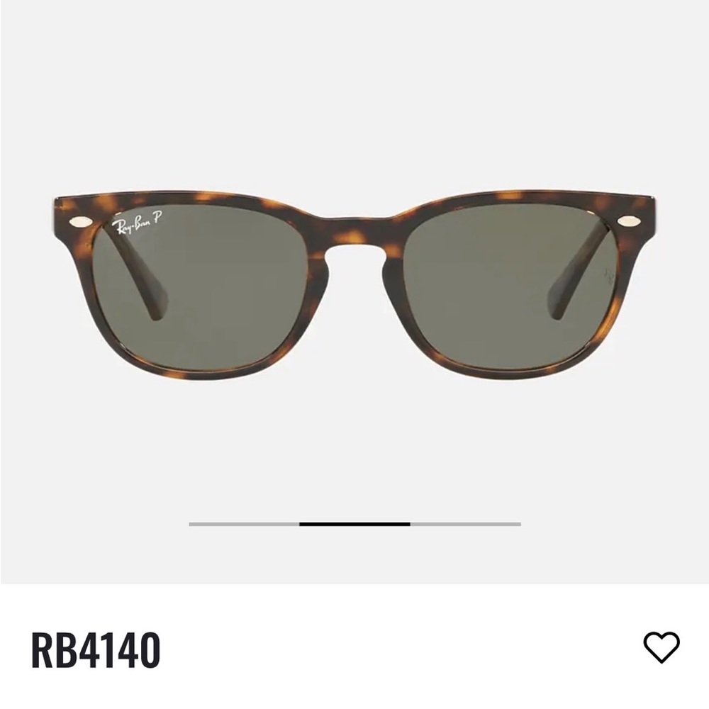 Brand New Polarized RayBan 4140 Tortoise Shell Sunglasses